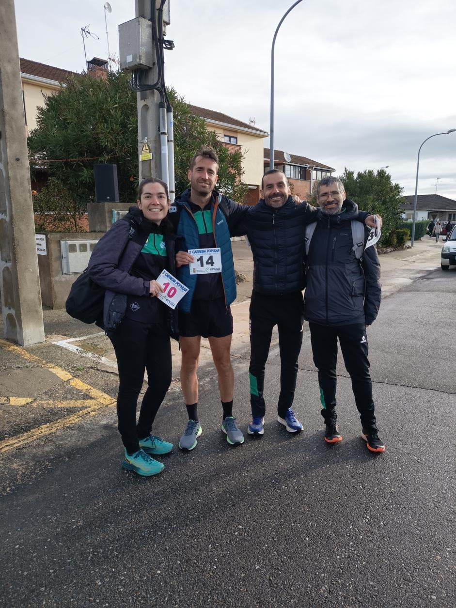 Dani Sanz y Verónica Sánchez, los más rápidos en Almenara de Tormes