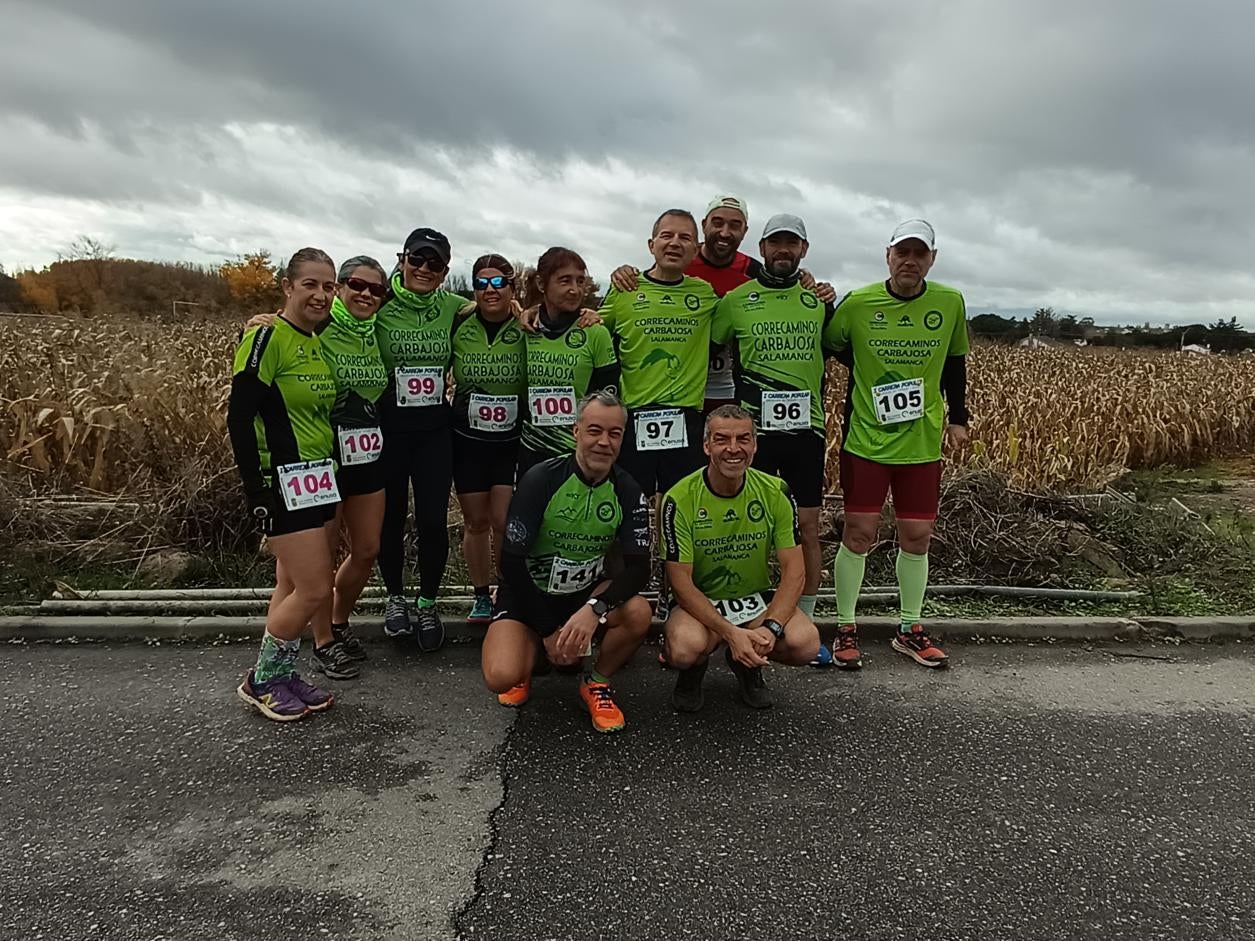 Dani Sanz y Verónica Sánchez, los más rápidos en Almenara de Tormes