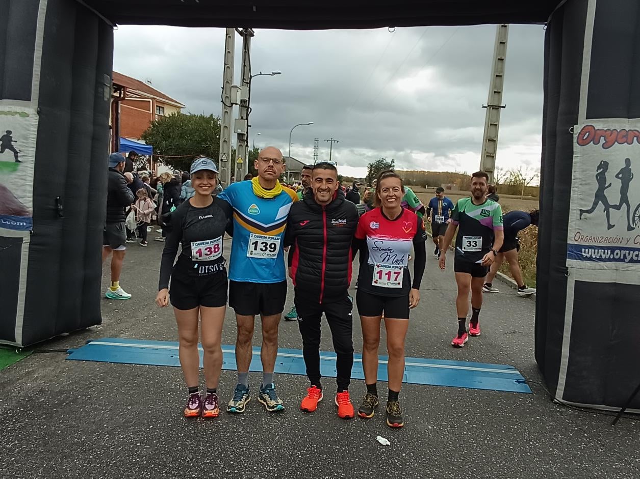 Dani Sanz y Verónica Sánchez, los más rápidos en Almenara de Tormes