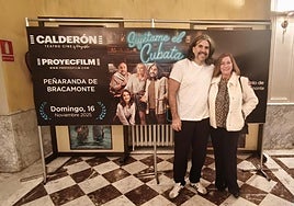 El cómico JJ Vaquero presenta su película en Peñaranda