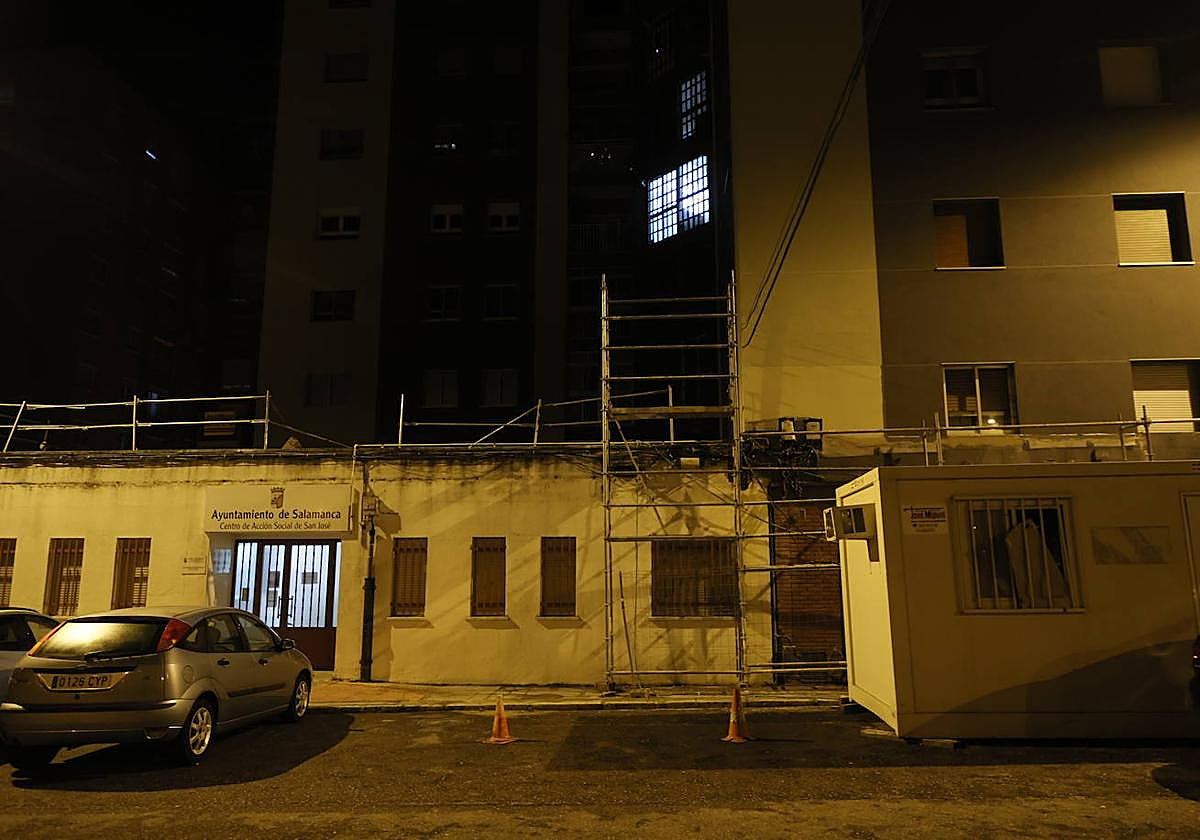 CEAS del barrio de San José, este lunes.