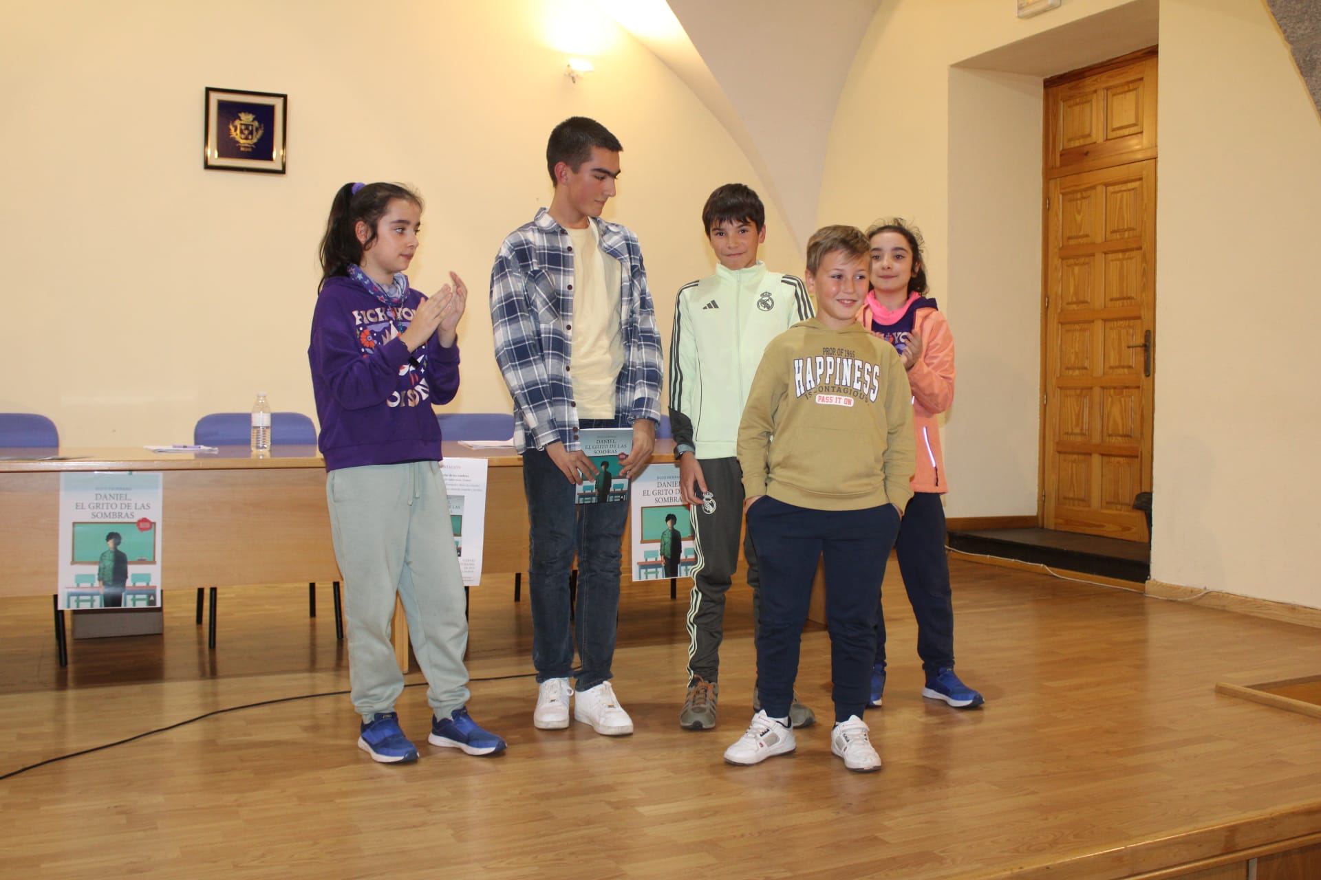 Presentación en Béjar de la novela “Daniel, el grito de las sombras”, del joven autor Hugo Escribano