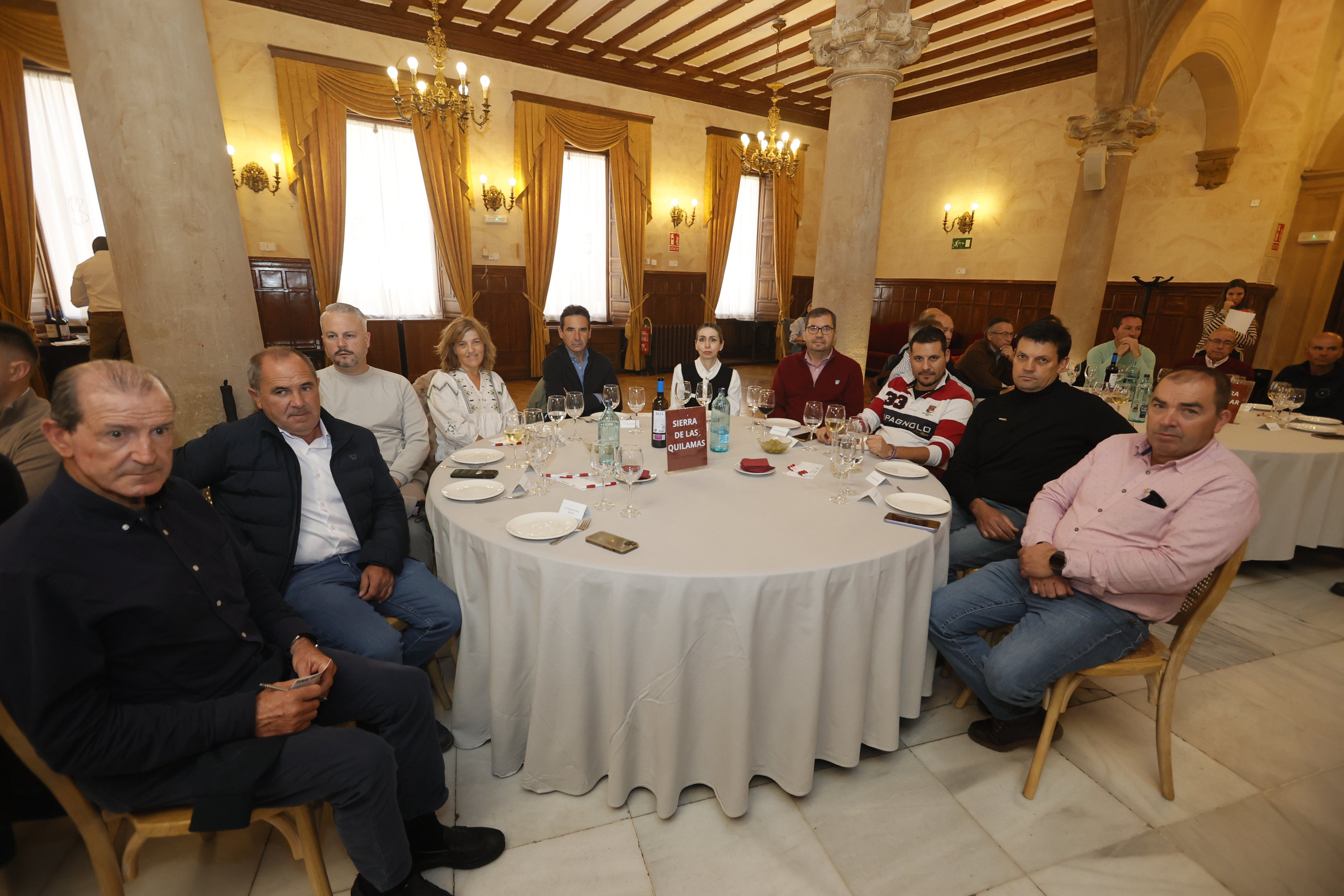 Antonio García (Garsansat), Pedro Ángel Arriba (Upa), Alfonso Pérez (Ganadero), Lourdes Navarro (Upa), Moisés Fraile (Ganadero), Pilar Bustos (Agropecuaria), Manuel Pérez (Agrogest), Roberto de Dios García (Control de Energía), Fernando Corrionero y José Manuel Cortés (Coag).