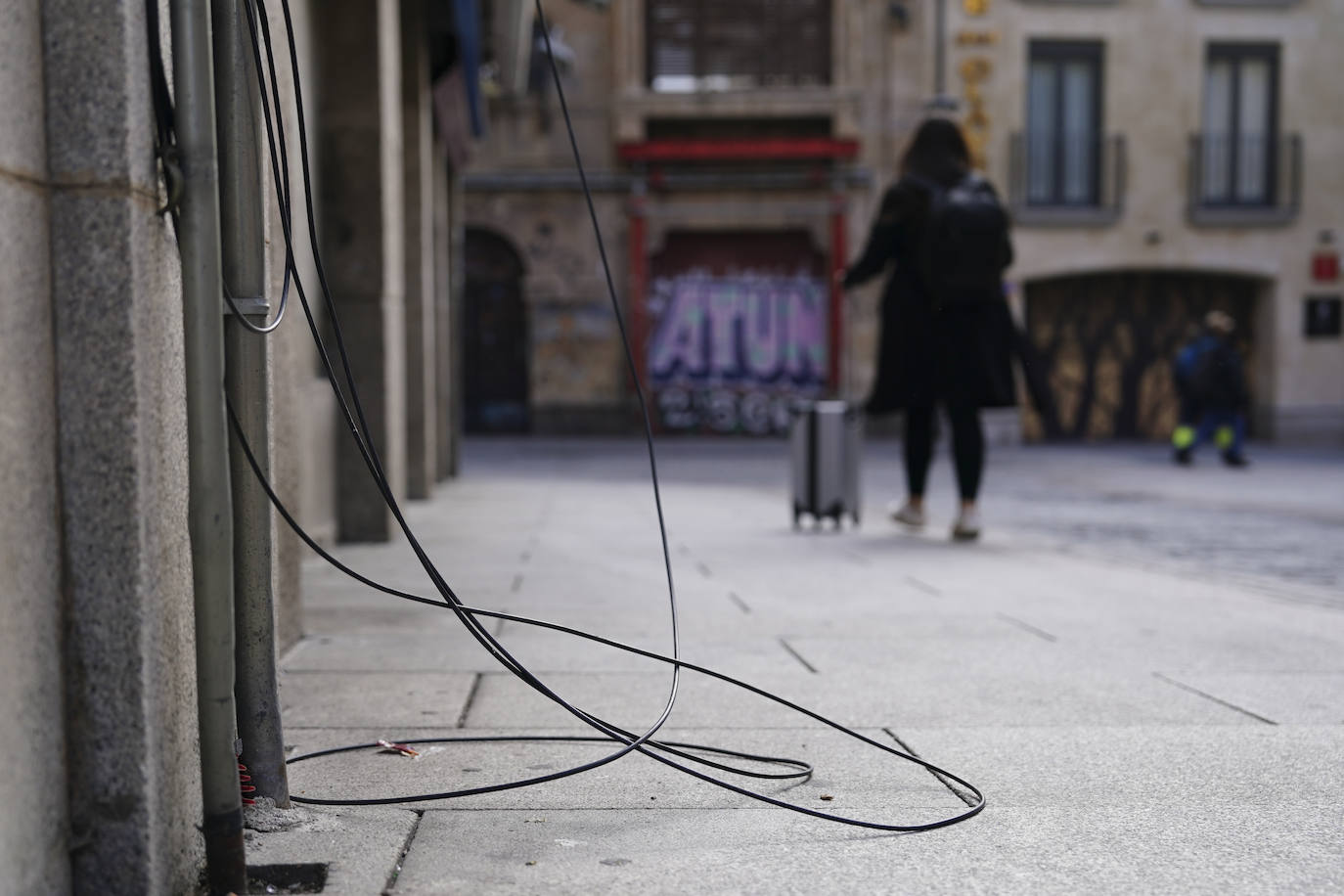 ¡Cuidado con los cables!