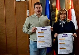 Los concejales Roberto Rodríguez y Soraya San Juan.