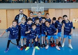 Plantilla del Perfumerías Avenida A alevín.