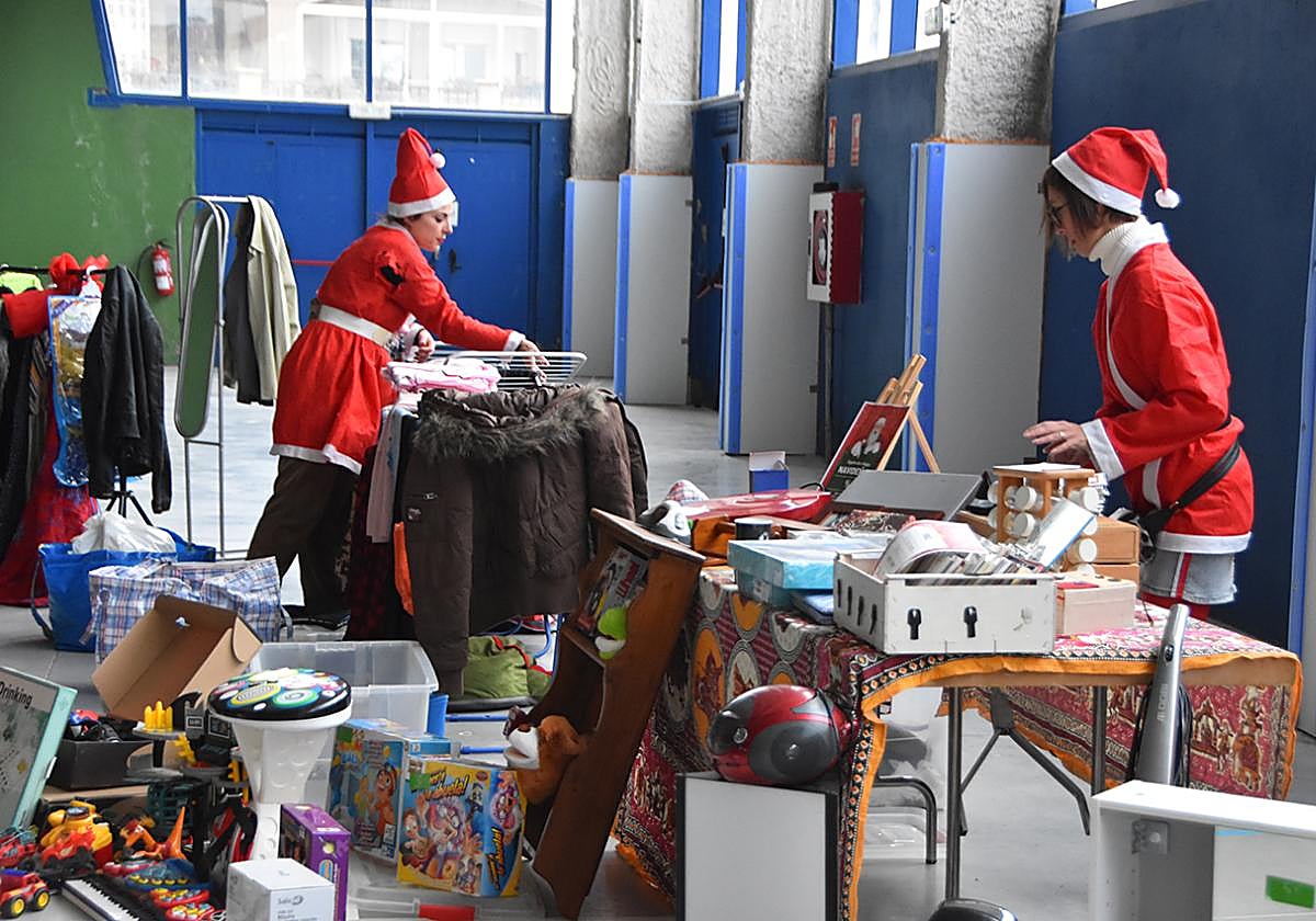 Uno de los mercadillos llevados a cabo en Monterrubio.