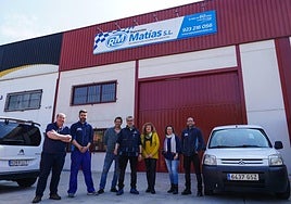 Las instalaciones de Repuestos Matías, en el Polígono Montalvo III, ofrecen una gran comodidad a sus clientes para que realicen sus compras.