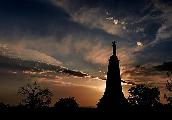 'El Cristo', de Potenciano Ahijado, primer premio del concurso.