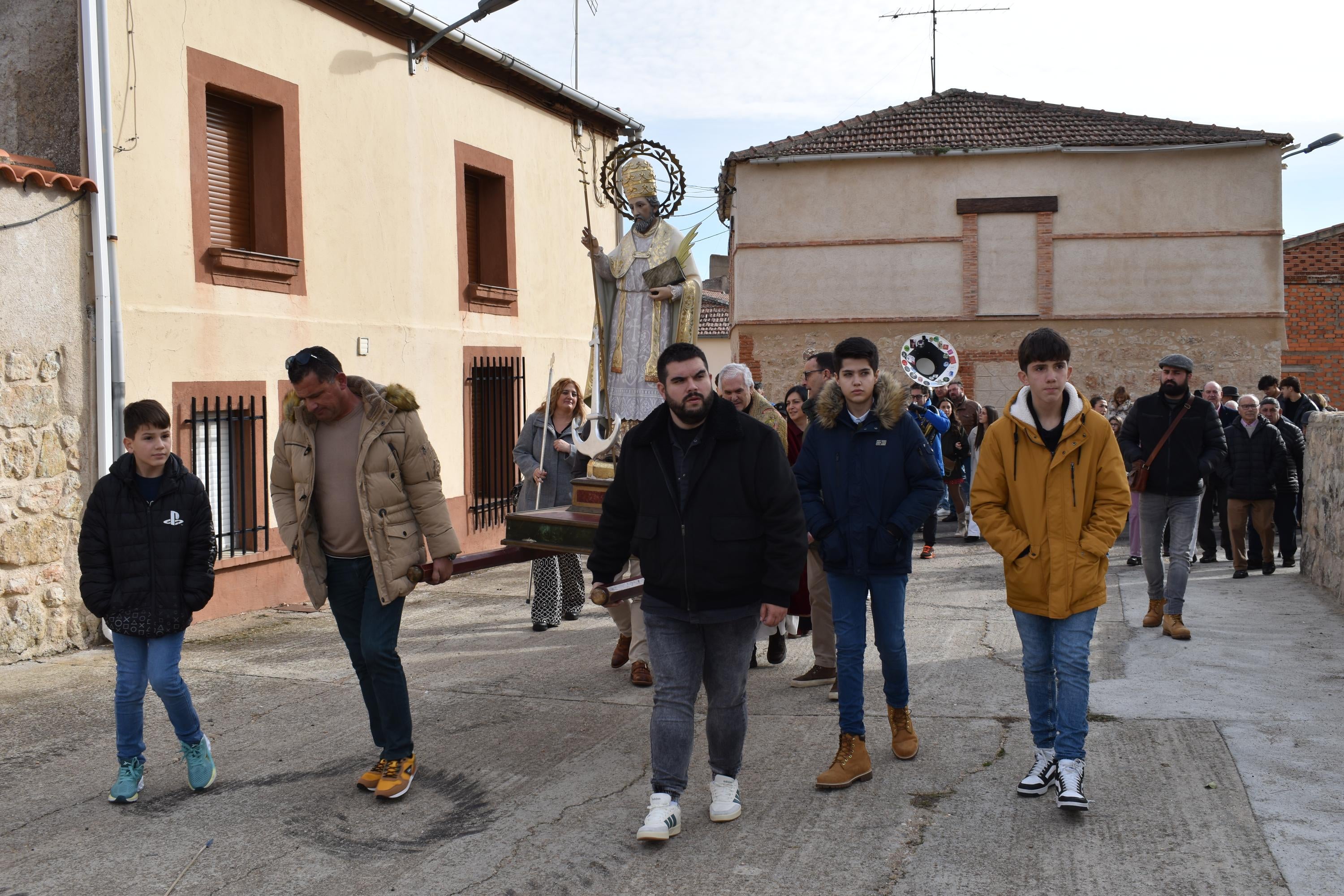 Día de gala en Aldeanueva de Figueroa para celebrar San Clemente