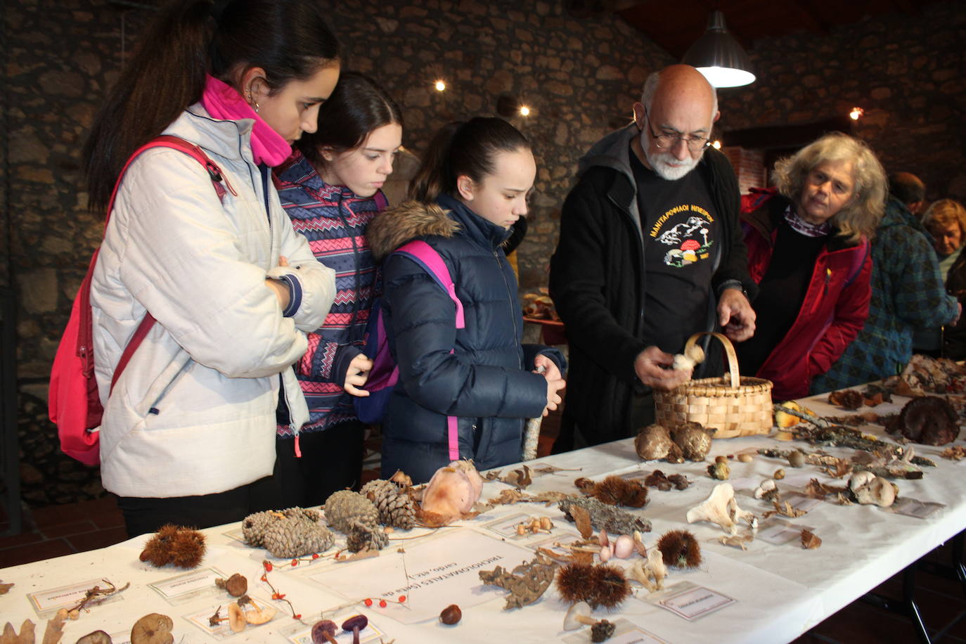Linares de Riofrío disfruta de su jornada micológica pese al mal año de setas