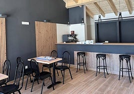 Imagen del nuevo bar de Villagonzalo de Tormes, recientemente puesto en marcha con el apoyo de Diputación.