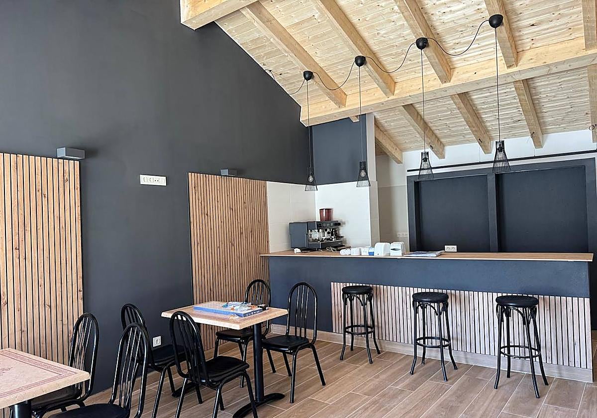 Imagen del nuevo bar de Villagonzalo de Tormes, recientemente puesto en marcha con el apoyo de Diputación.