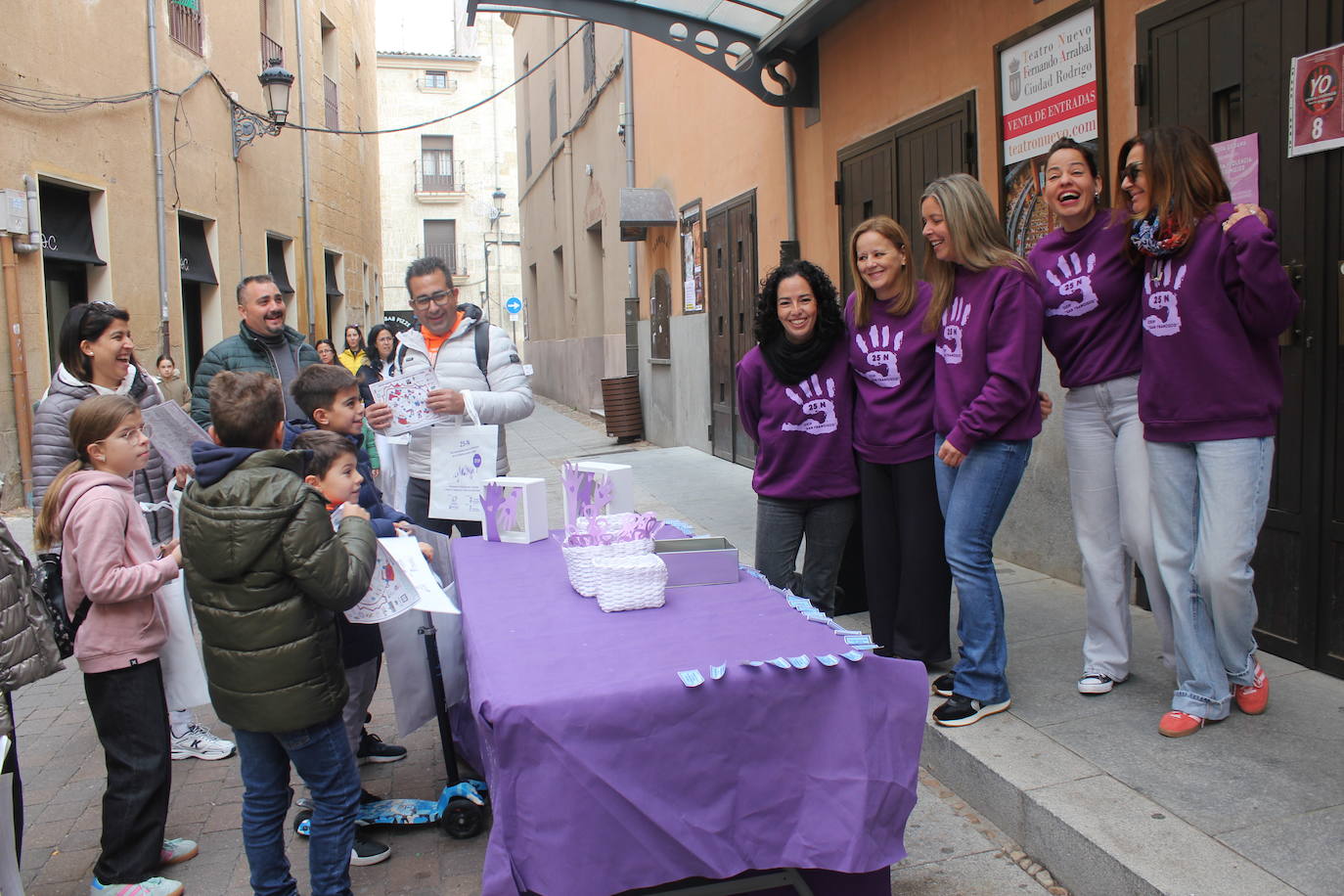 Ciudad Rodrigo protege a la mujer en la XIII Ruta Urbana