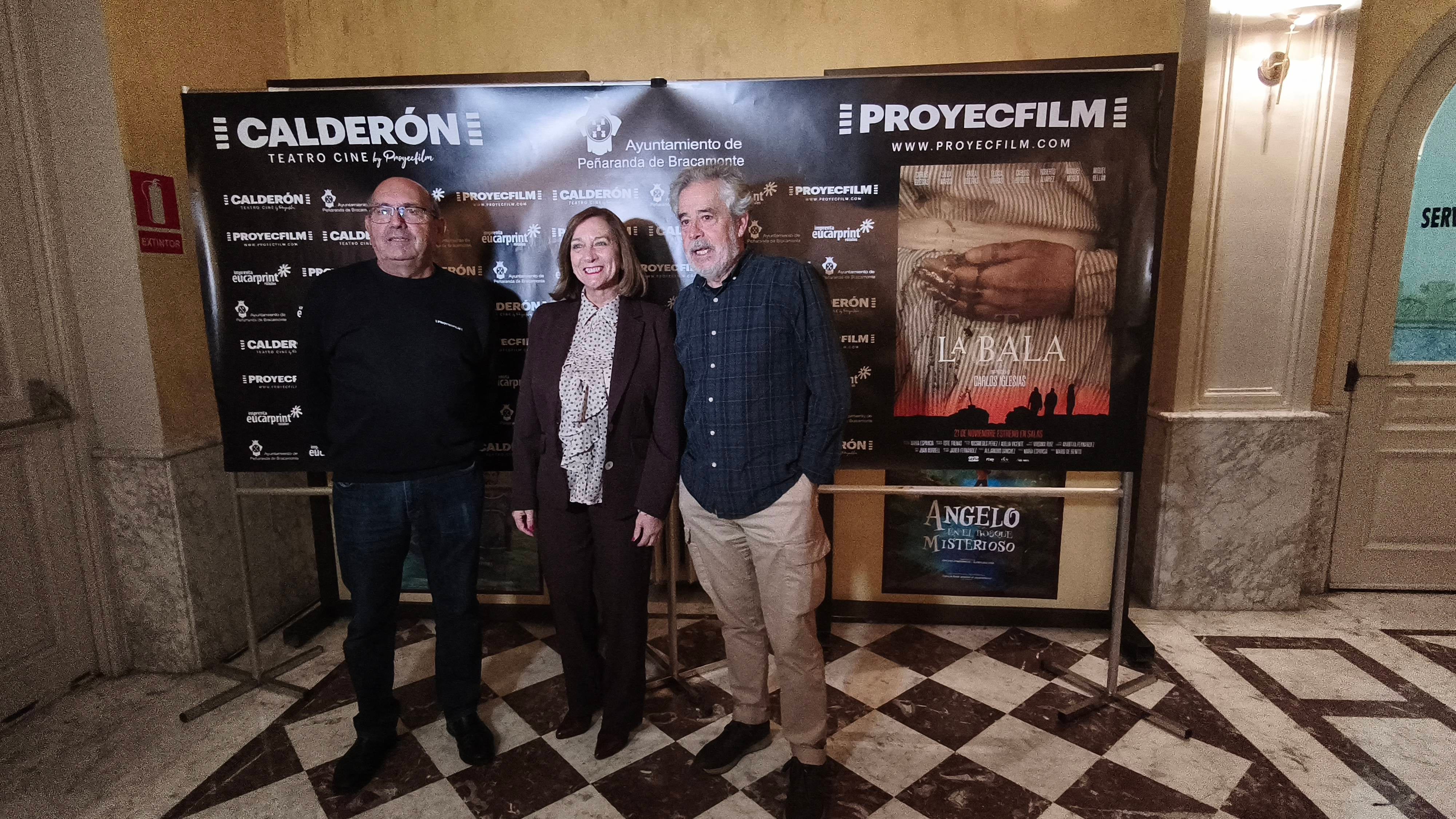 El estreno de &#039;La bala&#039; llena el cine de Peñaranda