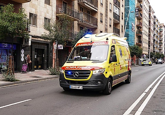 Una ambulancia se ha trasladado hasta el lugar.
