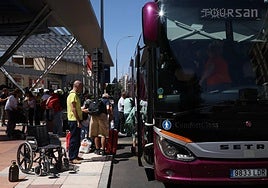 Alguna de las averías ha obligado a trasladar a pasajeros en bus.