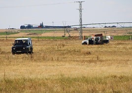 Guardia Civil, en otra actuación en Monterrubio de Armuña.