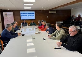 Debate del cereal en la Lonja de Salamanca.