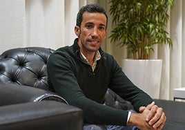 David de Miranda, en un momento de la entrevista.