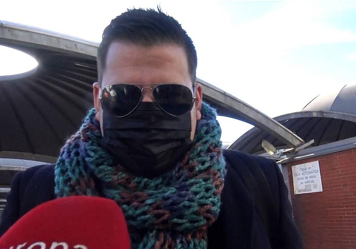 Lucas, ante el micrófono de Europa Press.