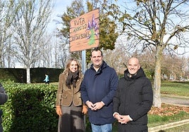 Marta Labrador, David Mingo y Juan Carlos Bueno.