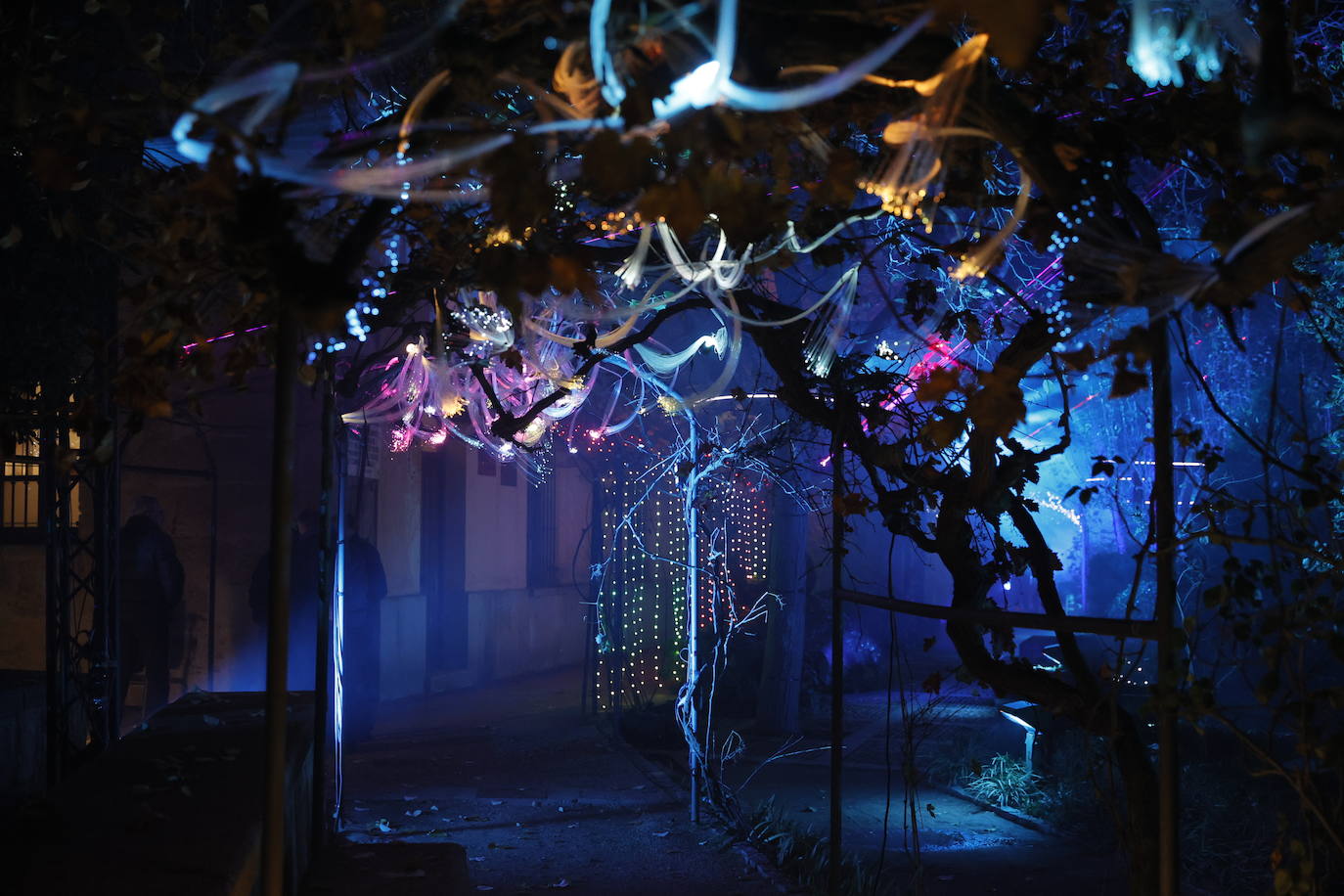 El encanto de la Navidad recala en Salamanca: el jardín mágico del Huerto, en imágenes