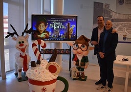 David Mingo y Juan Carlos Bueno, durante la presentación del programa.