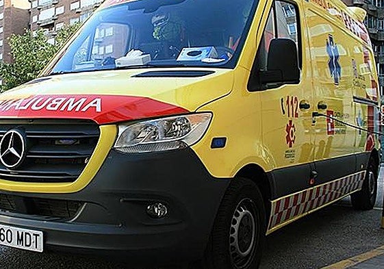 Herido un hombre tras un accidente en el aparcamiento de la calle Capuchinos