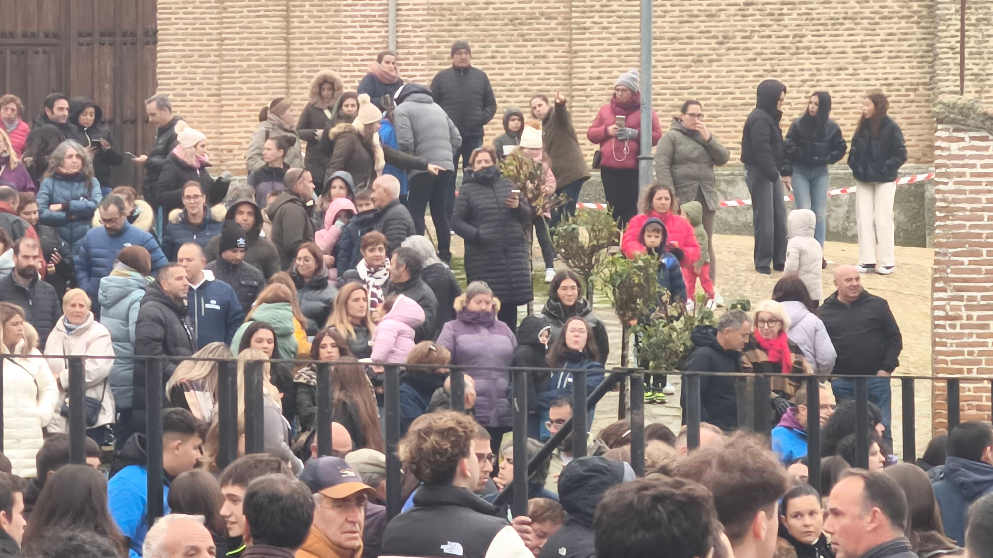 El Toro de San Andrés llena las calles de Palaciosrubios