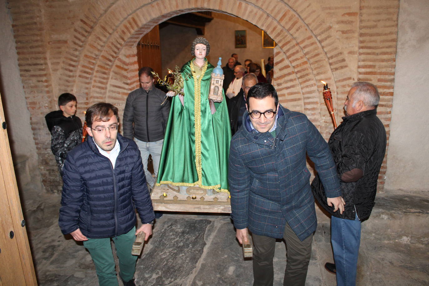 Pizarral no falta a su cita con Santa Bárbara