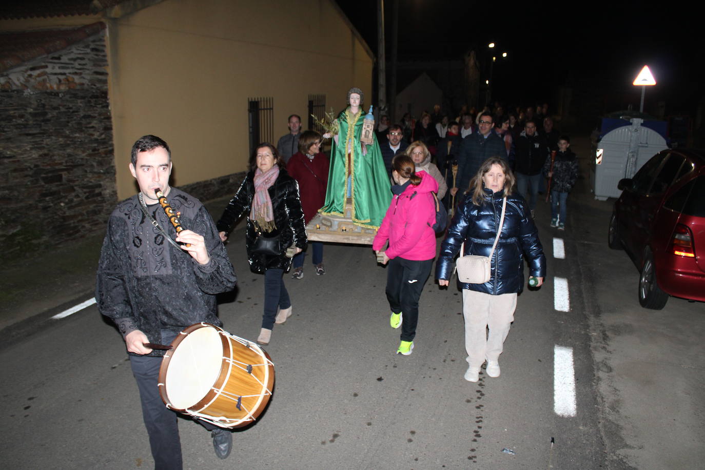 Pizarral no falta a su cita con Santa Bárbara