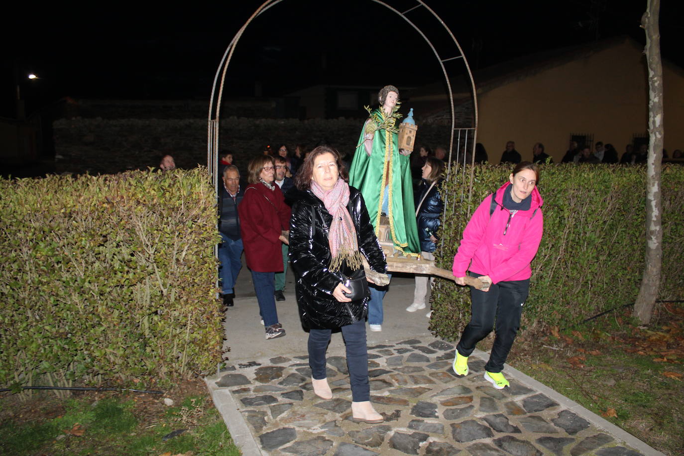 Pizarral no falta a su cita con Santa Bárbara