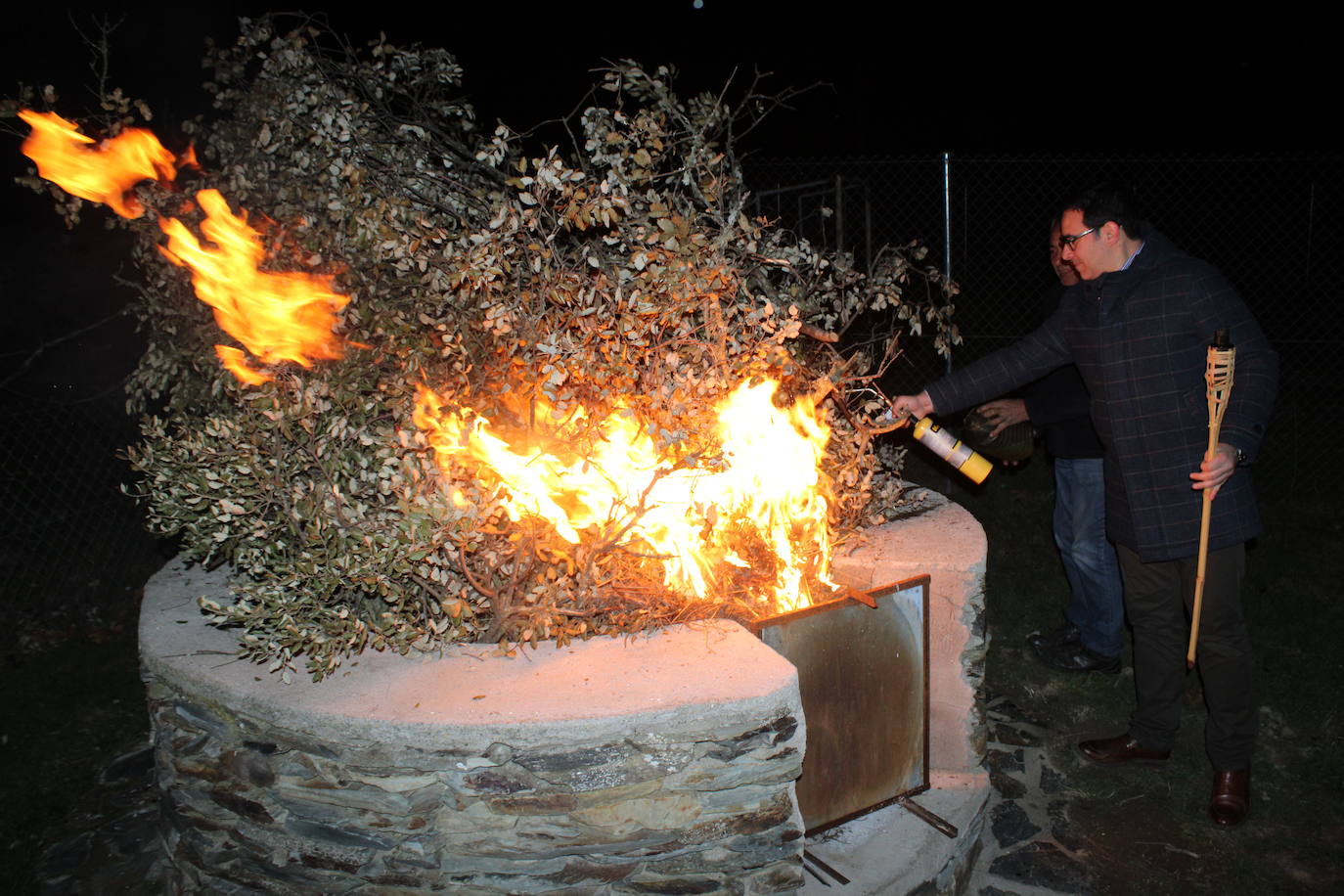 Pizarral no falta a su cita con Santa Bárbara