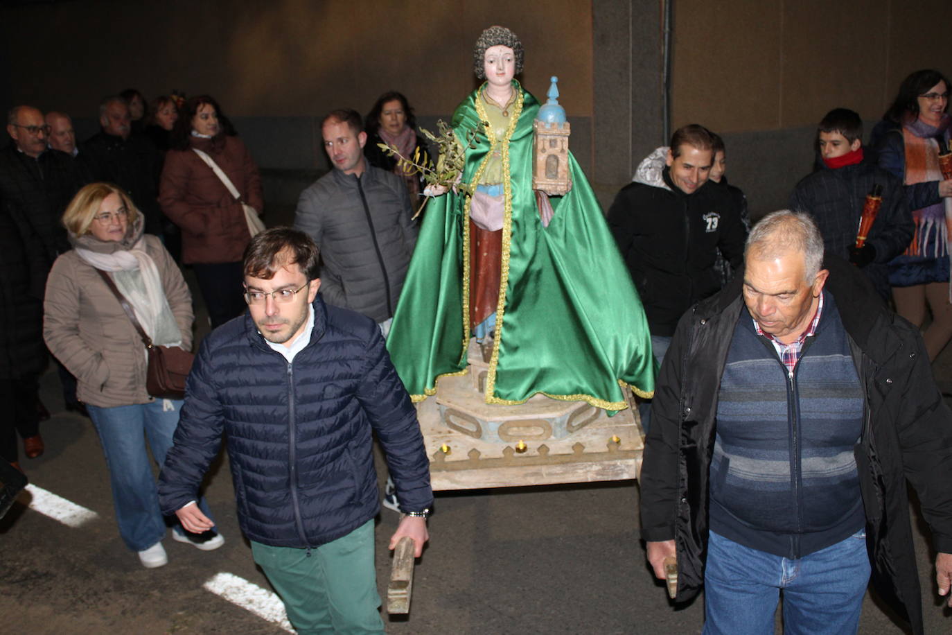 Pizarral no falta a su cita con Santa Bárbara