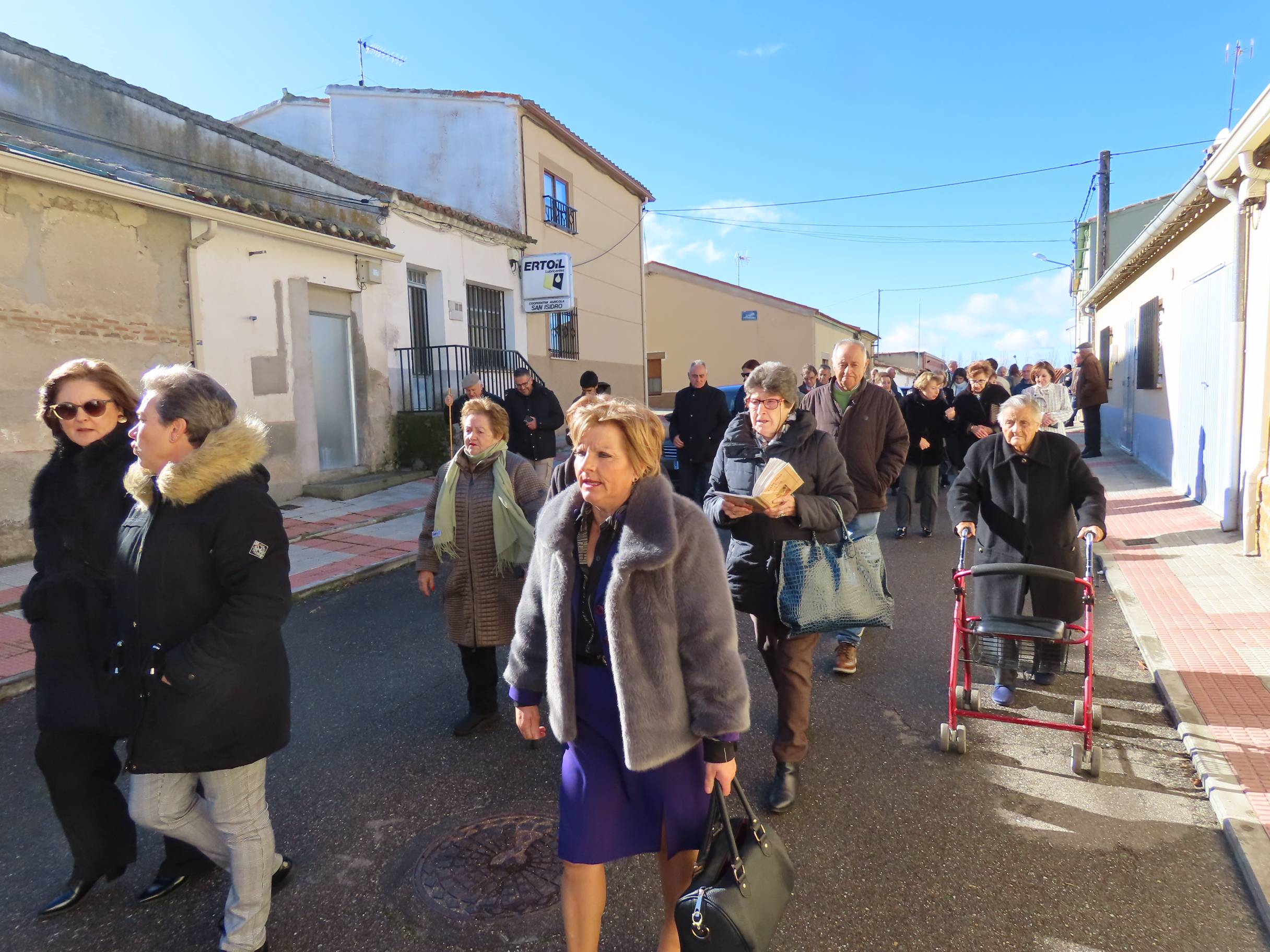 Palaciosrubios pide a San Andrés por sus mayores