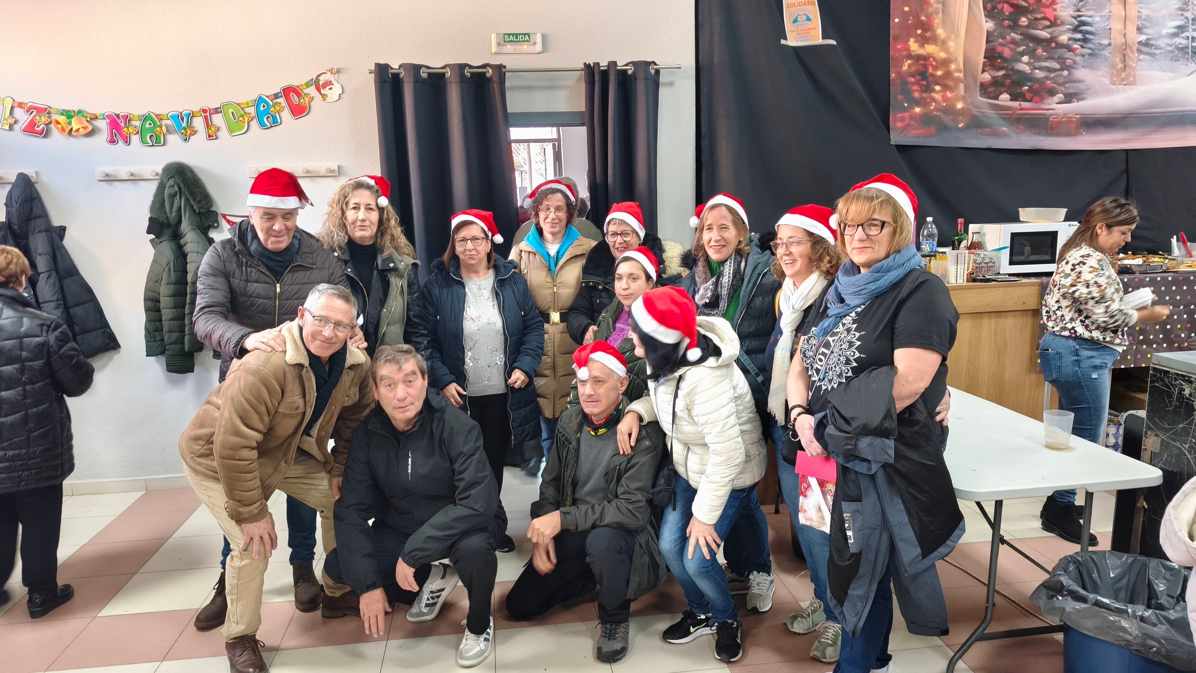 Pasos solidarios con acento navideño en Babilafuente