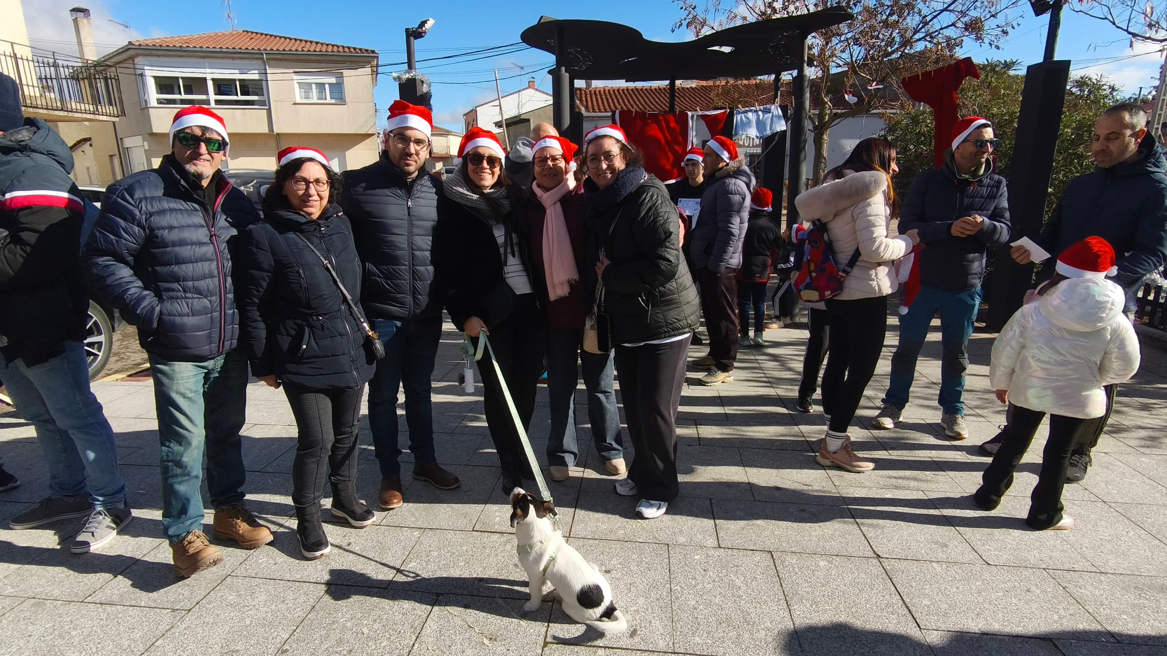 Pasos solidarios con acento navideño en Babilafuente