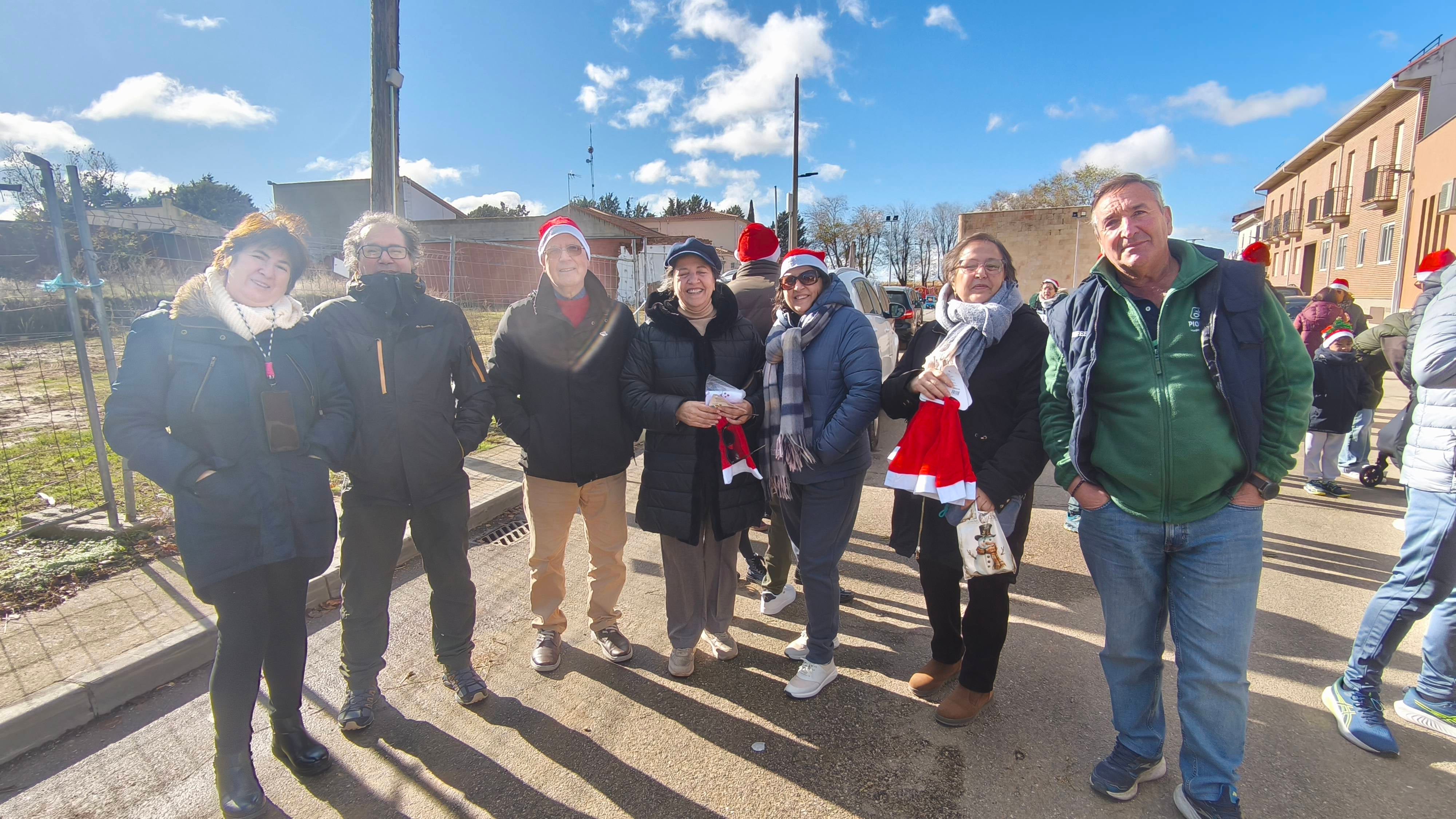 Pasos solidarios con acento navideño en Babilafuente