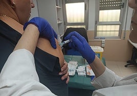 Imagen de la vacunación sin cita del fin de semana en Salamanca.