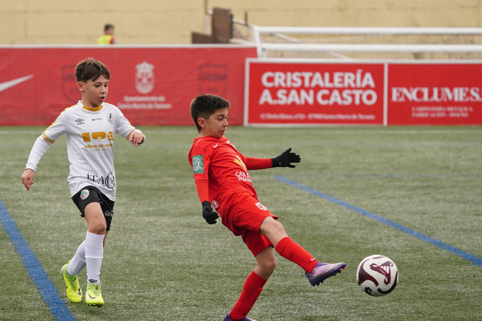 Las mejores imágenes de la jornada 9 en el fútbol base
