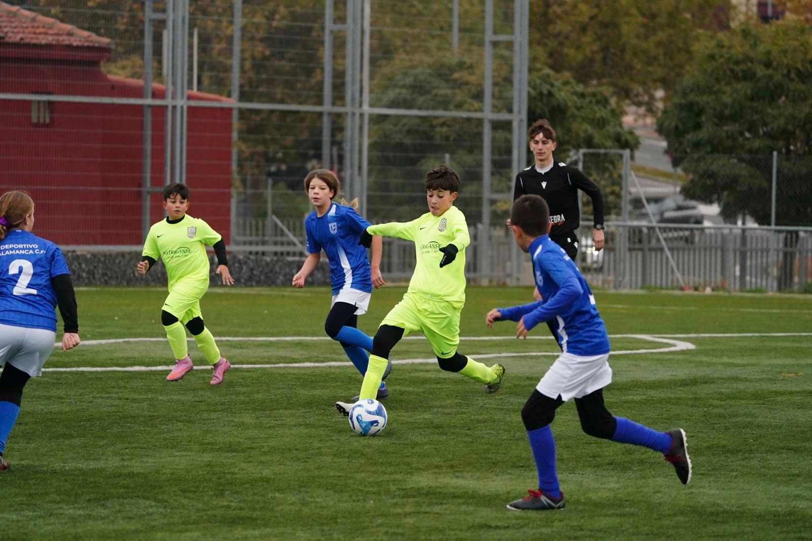Las mejores imágenes de la jornada 9 en el fútbol base