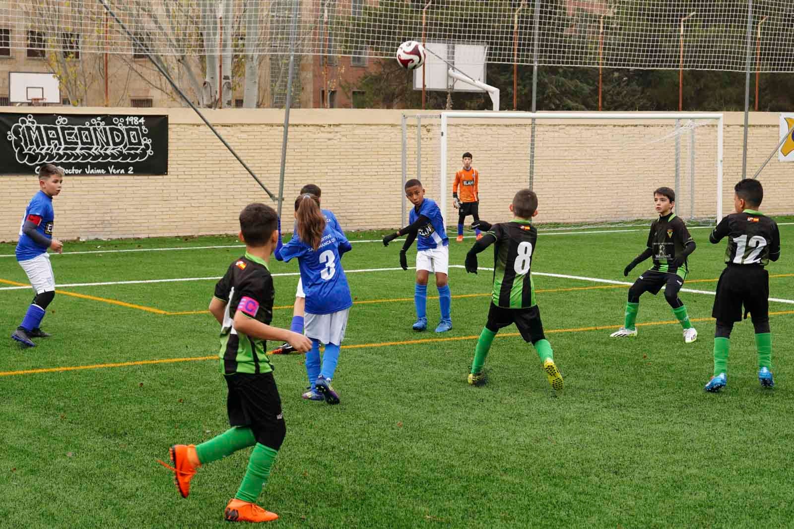 Las mejores imágenes de la jornada 9 en el fútbol base