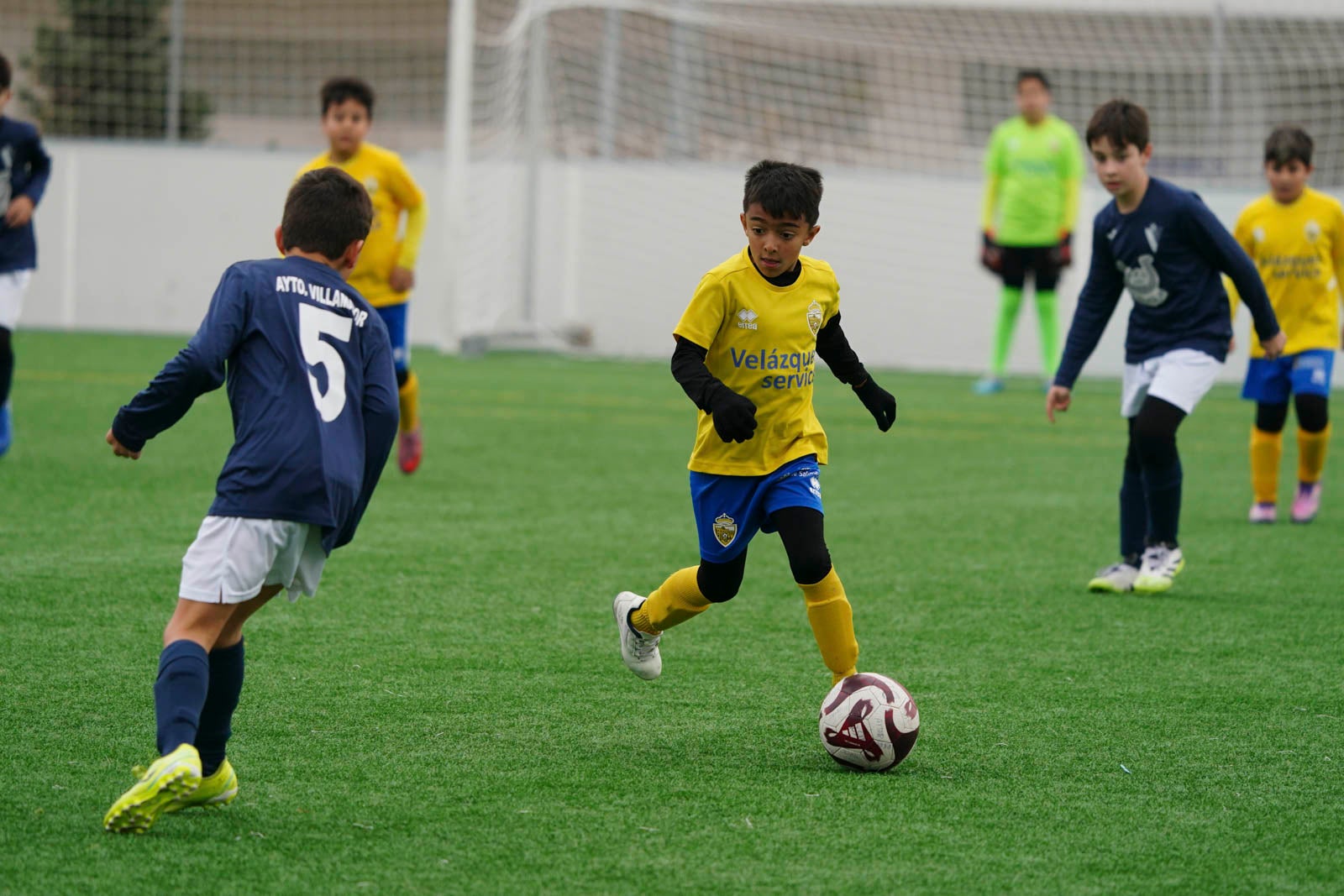 Las mejores imágenes de la jornada 9 en el fútbol base