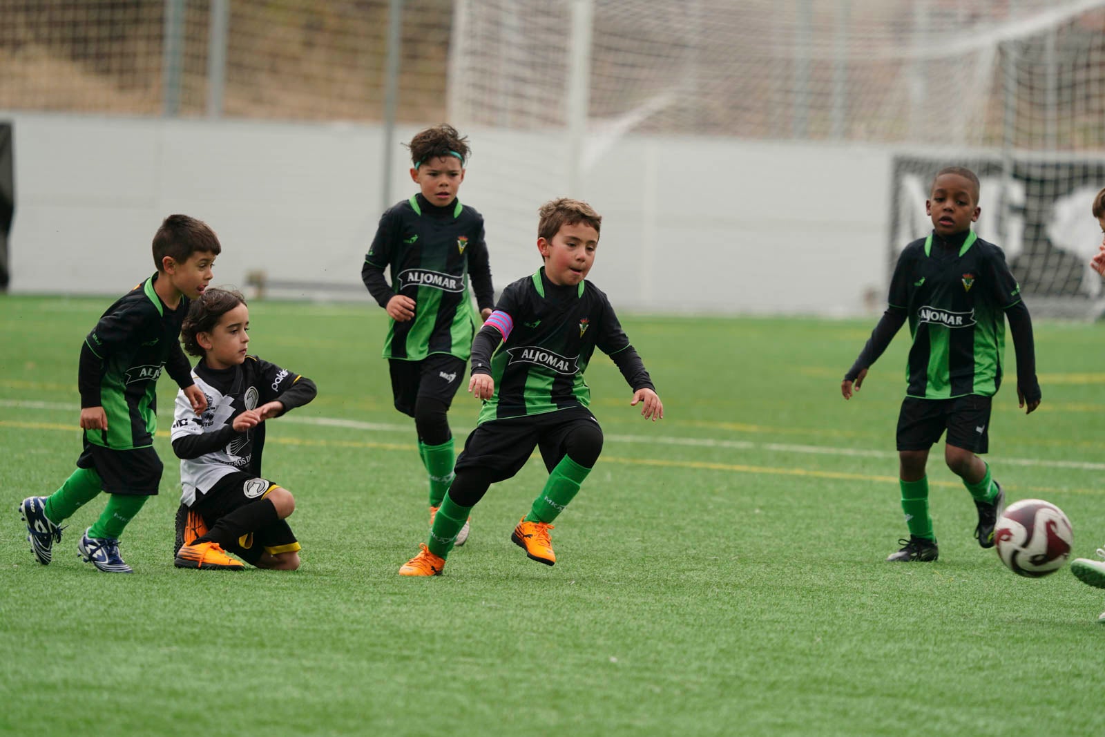 Las mejores imágenes de la jornada 9 en el fútbol base