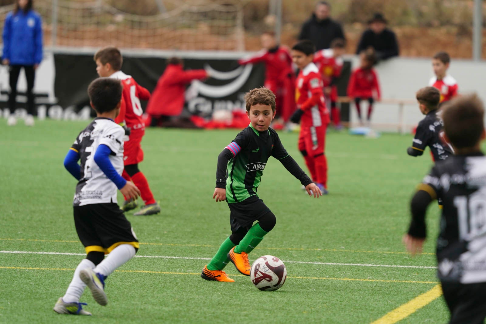 Las mejores imágenes de la jornada 9 en el fútbol base