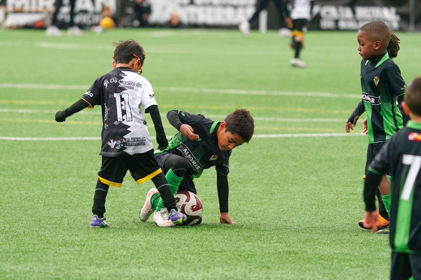 Las mejores imágenes de la jornada 9 en el fútbol base