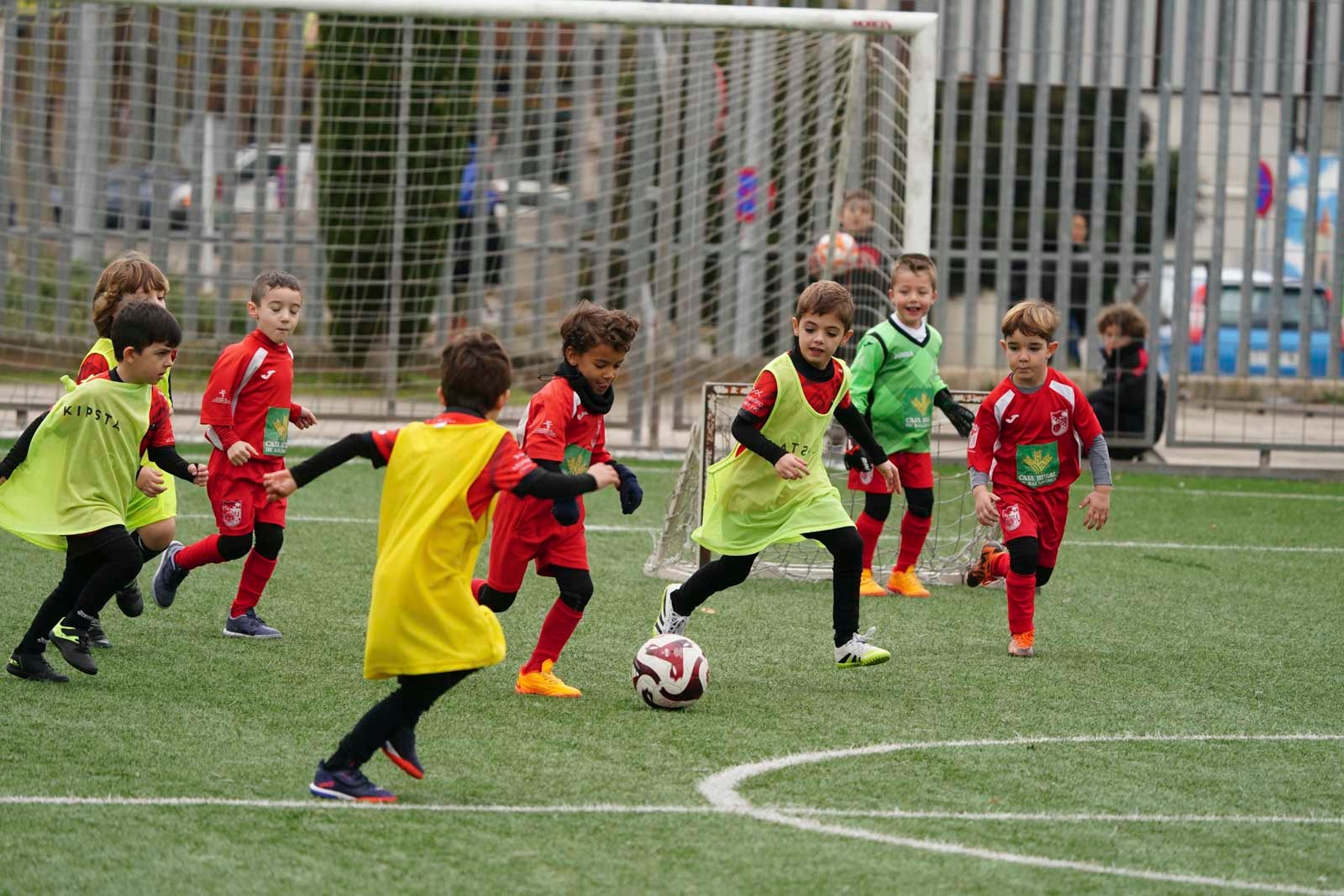 Las mejores imágenes de la jornada 9 en el fútbol base