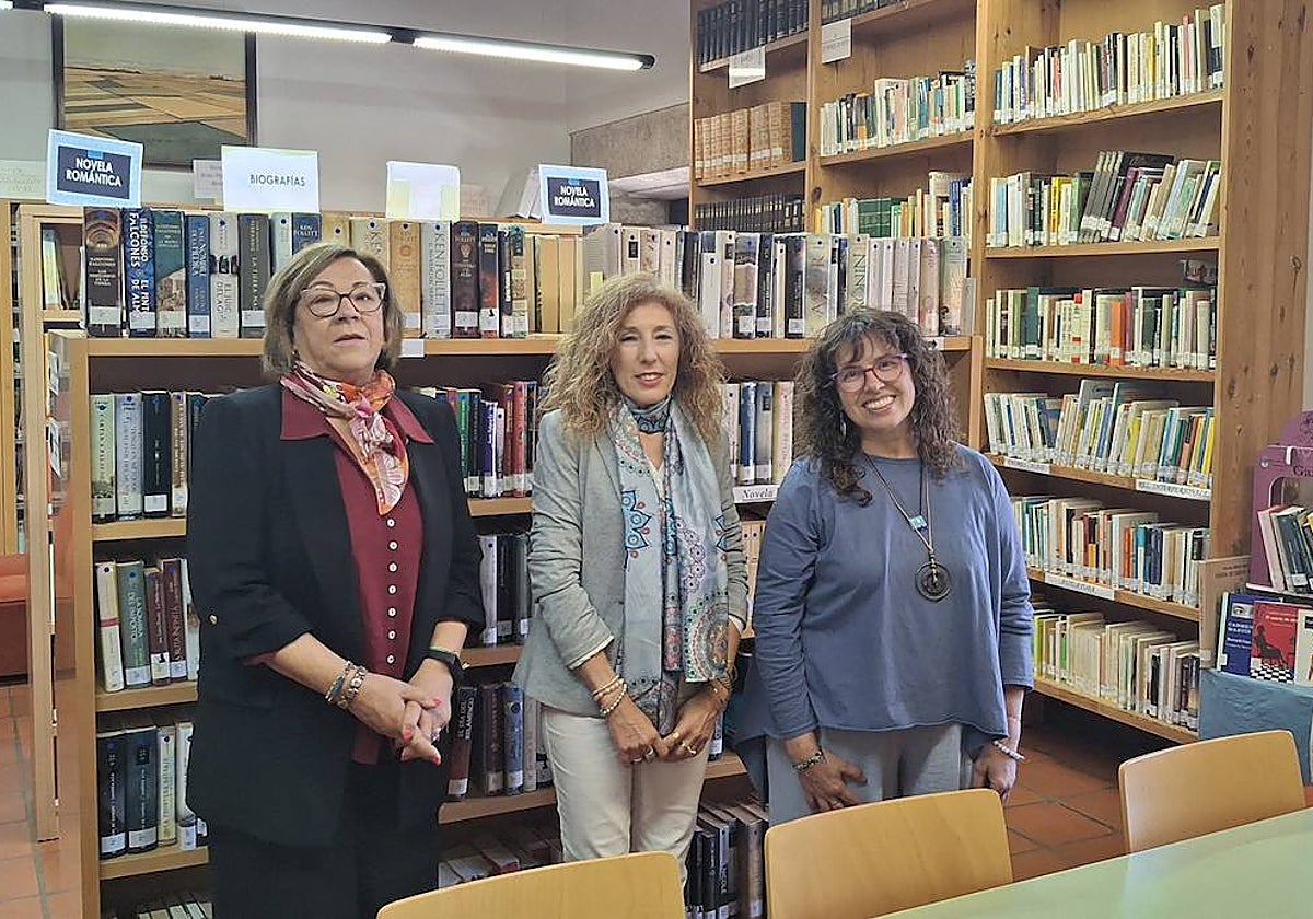 Rosa Pereña, Belén Barco y rebeca Jerez.