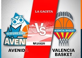 Perfumerías Avenida - Valencia Basket: horario y cómo ver en directo y por TV el partido de la Liga Femenina